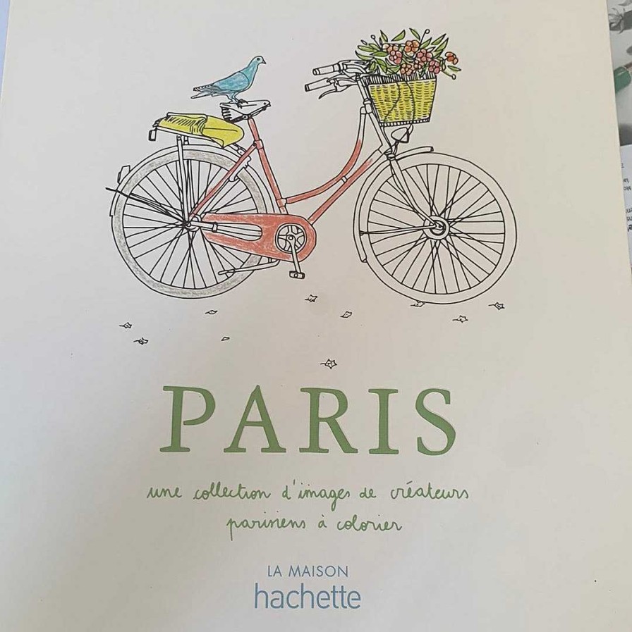 Lifestyle Hachette Carnets De Coloriage | Carnet De Coloriage - Paris