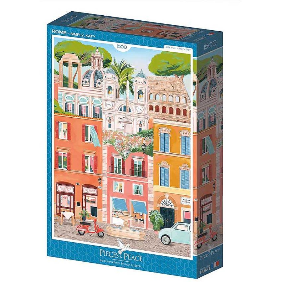 Lifestyle Pieces & Peace Puzzles | Puzzle Rome - 1500 Pi Ces