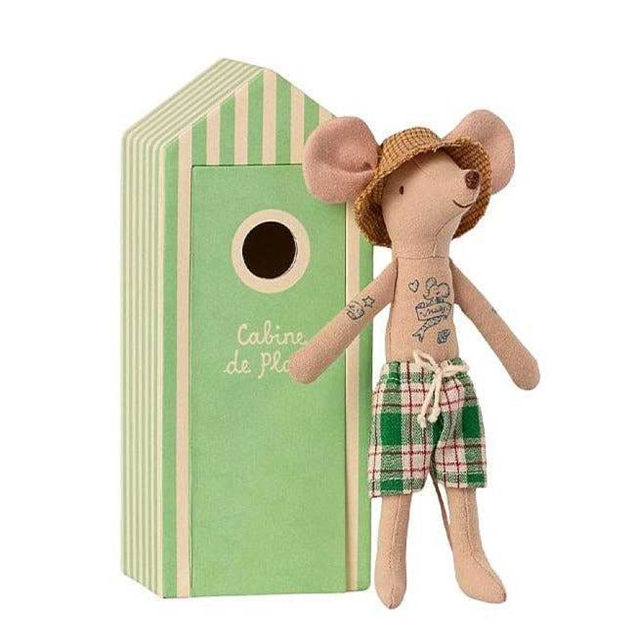 Kids Maileg Figurines | Figurine Souris - Papa La Plage