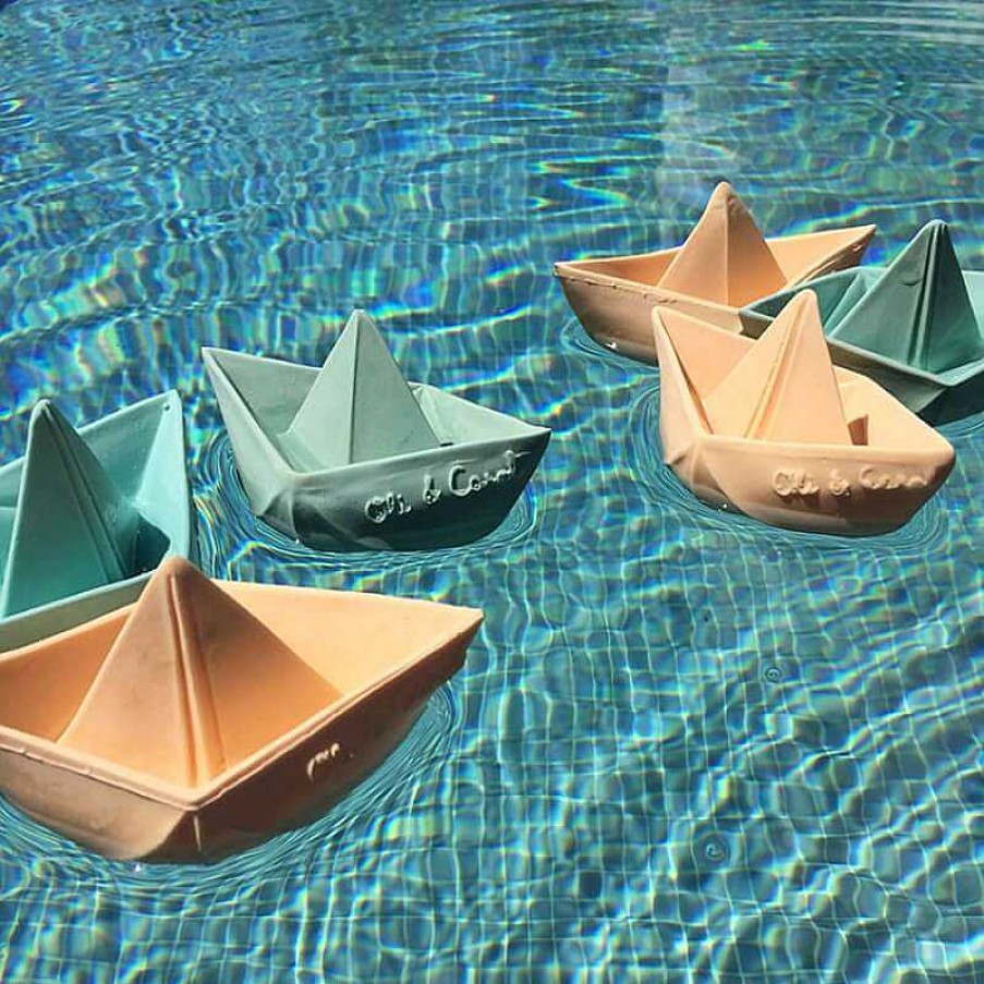 Kids Oli & Carol Jouets De Bain | Bateau Origami - Nude