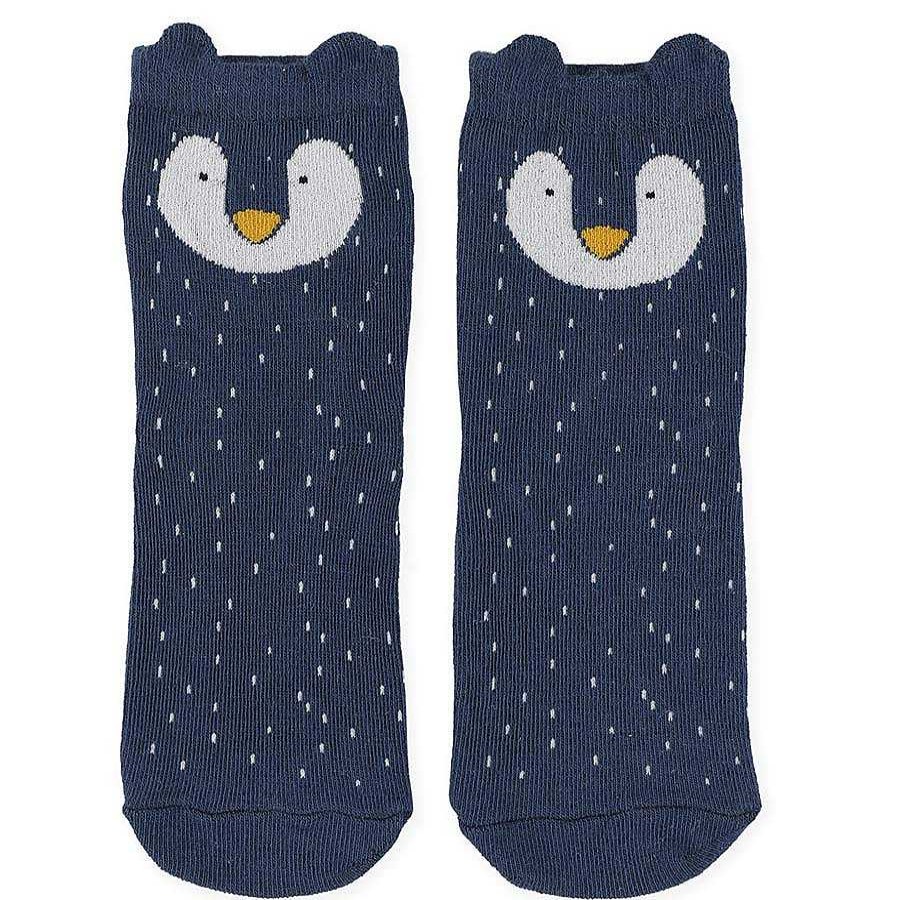 Kids Trixie Baby Accessoires | Chaussettes B B Mr Penguin Pack De 2 - Trixie Baby