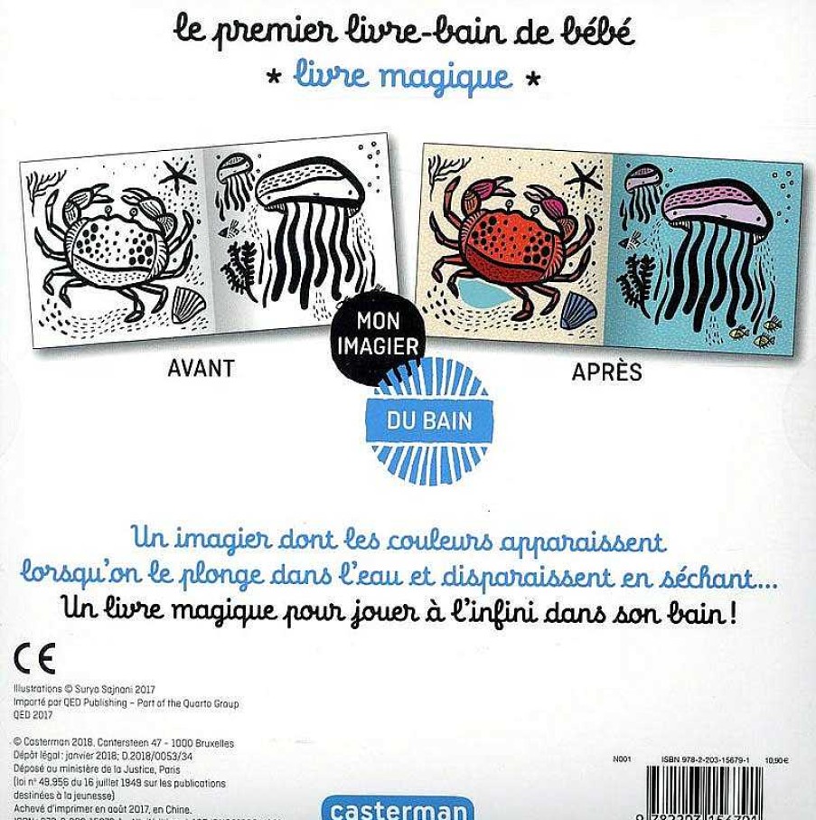 Lifestyle Casterman Livres Pour Enfants | Petite Tortue Et Ses Amis Livre De Bain - Casterman