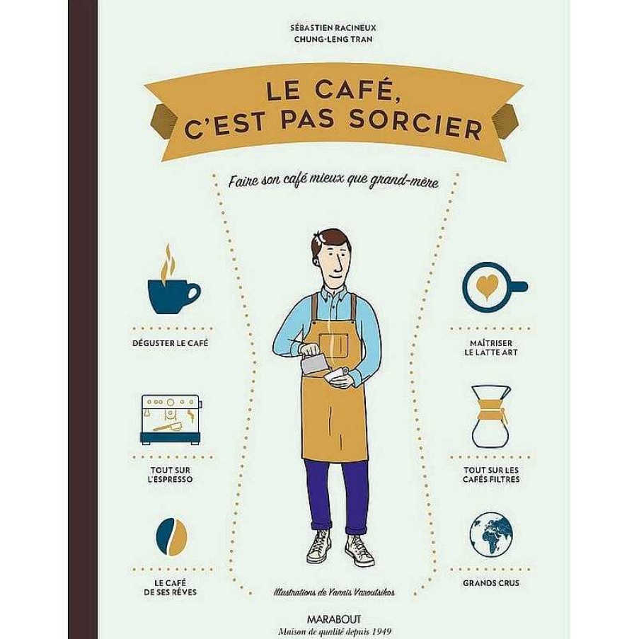 Lifestyle Marabout Livres Lifestyle | Livre - Le Caf C'Est Pas Sorcier