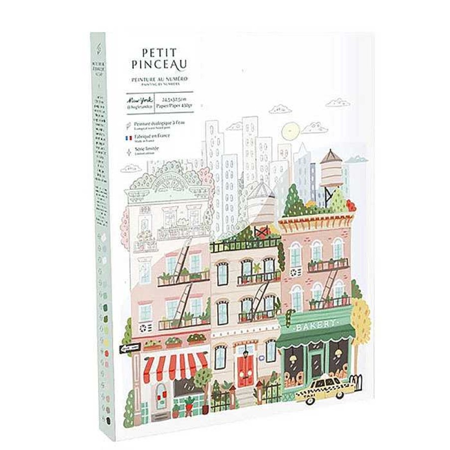 Kids La Petite Epicerie Jeux Cr Atifs, De Loisir | Kit De Peinture Au Num Ro "New York" - La Petite Epicerie