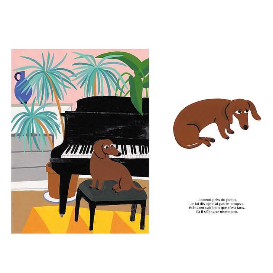 Lifestyle Helium Livres Pour Enfants | Livre Enfant " Schubert, Le Chien Musicien" - Helium