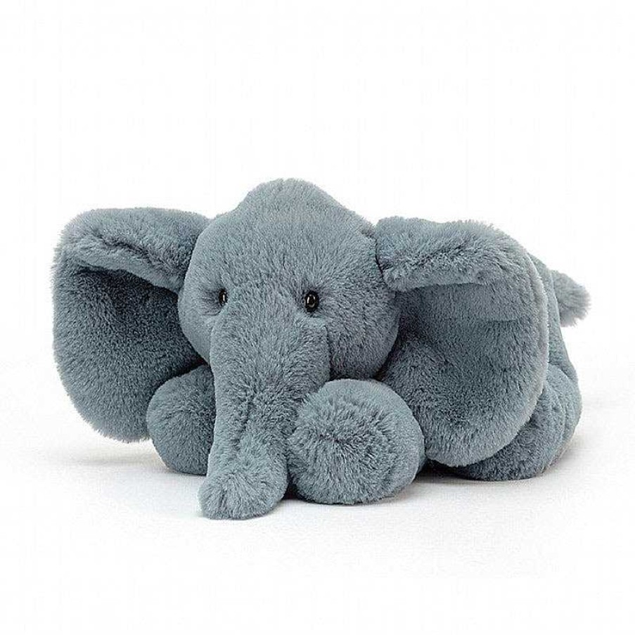 Kids Jellycat Doudous & Peluches | Doudou Huggady Medium - L Phant - Jellycat