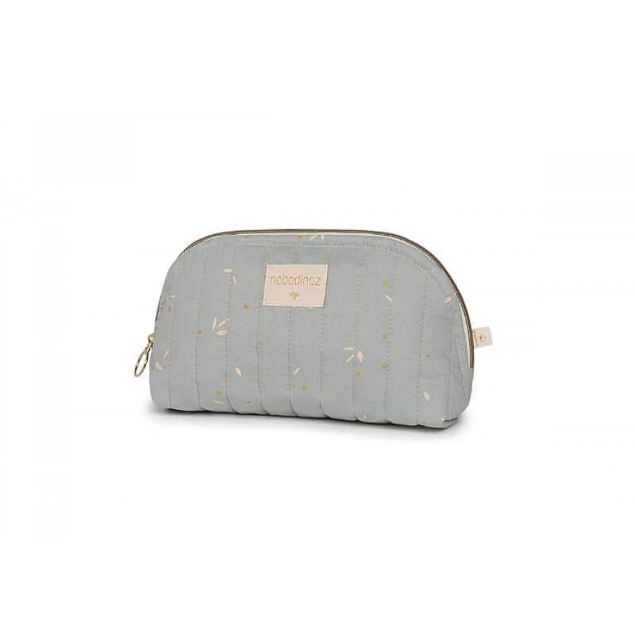 Kids Nobodinoz Trousses & Accessoires | Trousse De Toilette Holiday Large - Willow Soft Blue