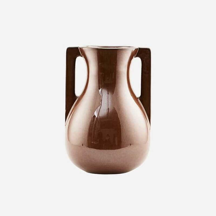 Maison & D Coration House Doctor Vases | Vase Mississipi Marron - House Doctor