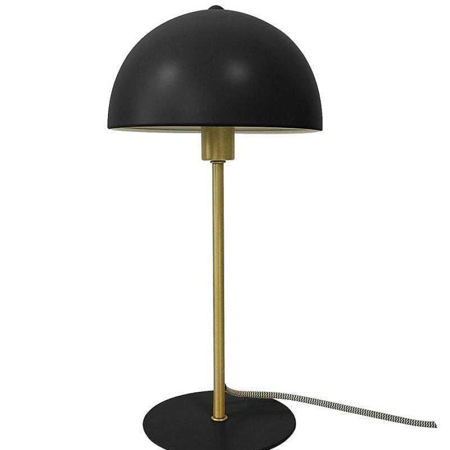 Maison & D Coration Present Time Lampes Poser | Lampe Poser Bonnet - Noir