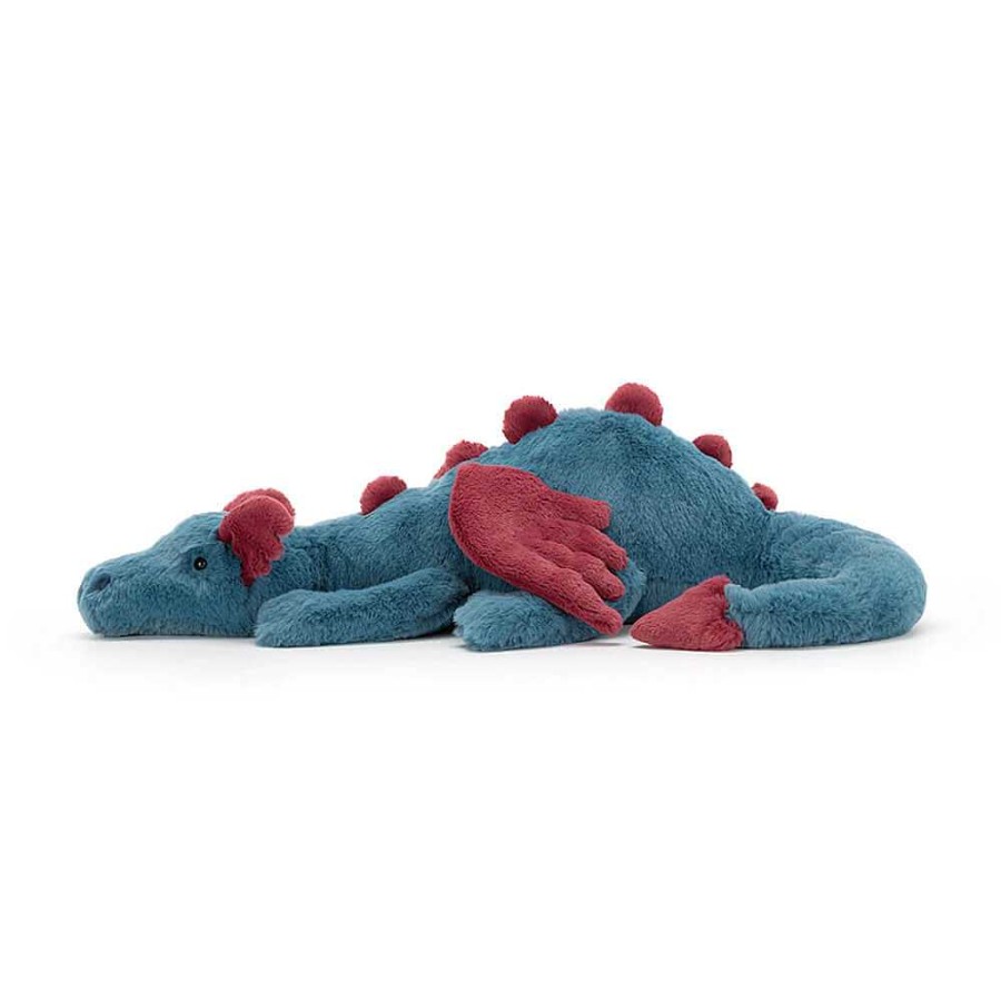 Kids Jellycat Doudous & Peluches | Jellycat Dexter Le Dragon - Medium