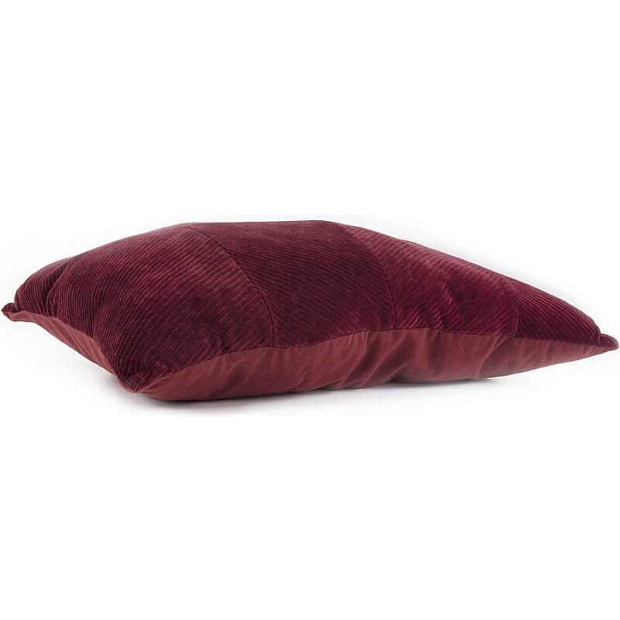 Maison & D Coration Present Time Coussins | Coussin En Velours Cotele Clay Brown - Present Time