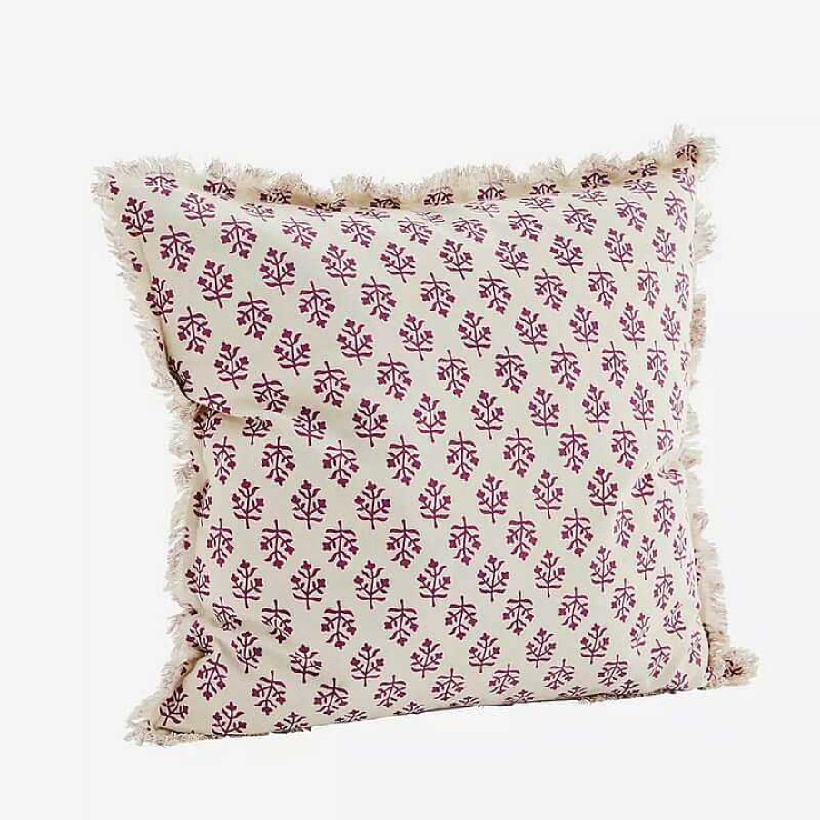 Maison & D Coration Madam Stoltz Coussins | Housse De Coussin Fuchsia - Madam Stoltz