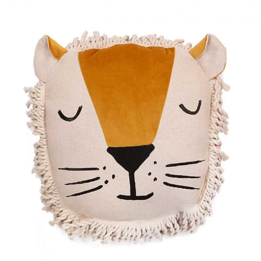 Kids Nobodinoz Coussins | Coussin Lion - Nobodinoz