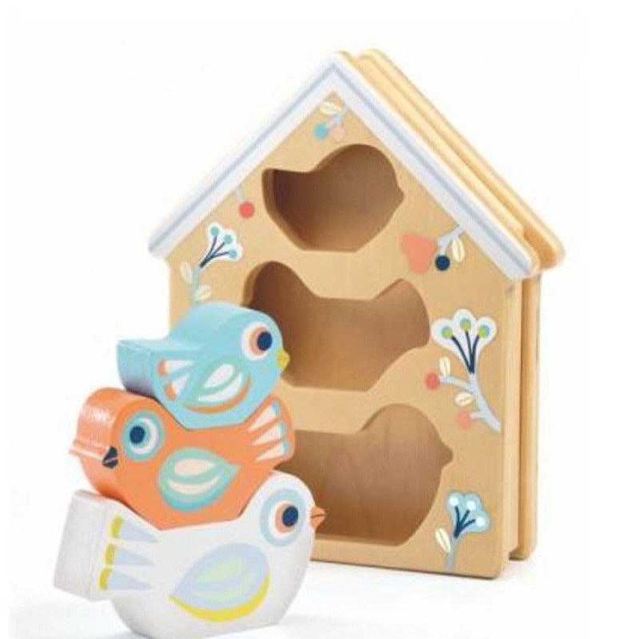 Kids Djeco Jouets D' Veil | Baby Blanc - Babybirdy