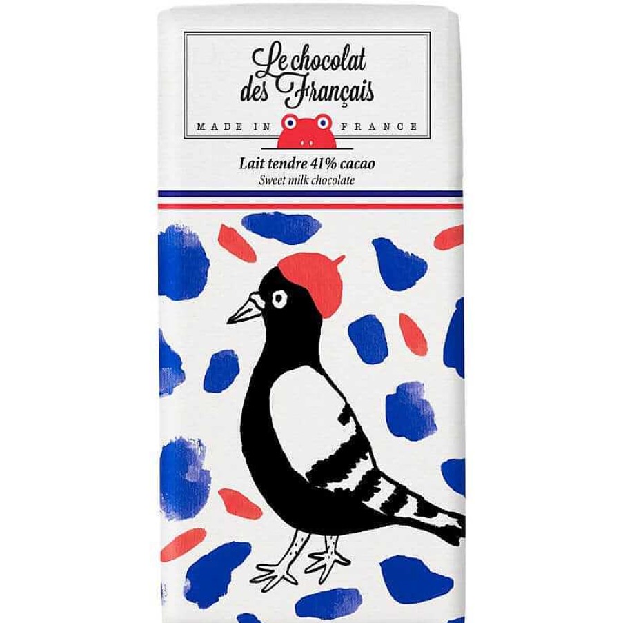 Epicerie Fine Le Chocolat des Français | L'Oiseau - Chocolat Au Lait 41%