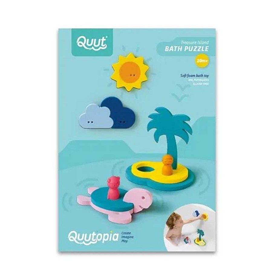 Kids Quut Jouets De Bain | Jouet De Bain - L' Le Au Tr Sor