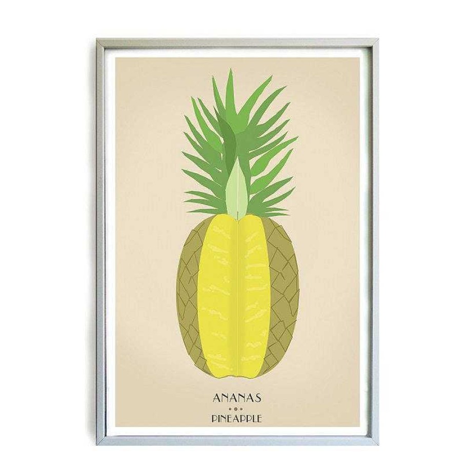 Maison & D Coration French Blossom Creations Affiches, Posters D Co | Affiche Ananas