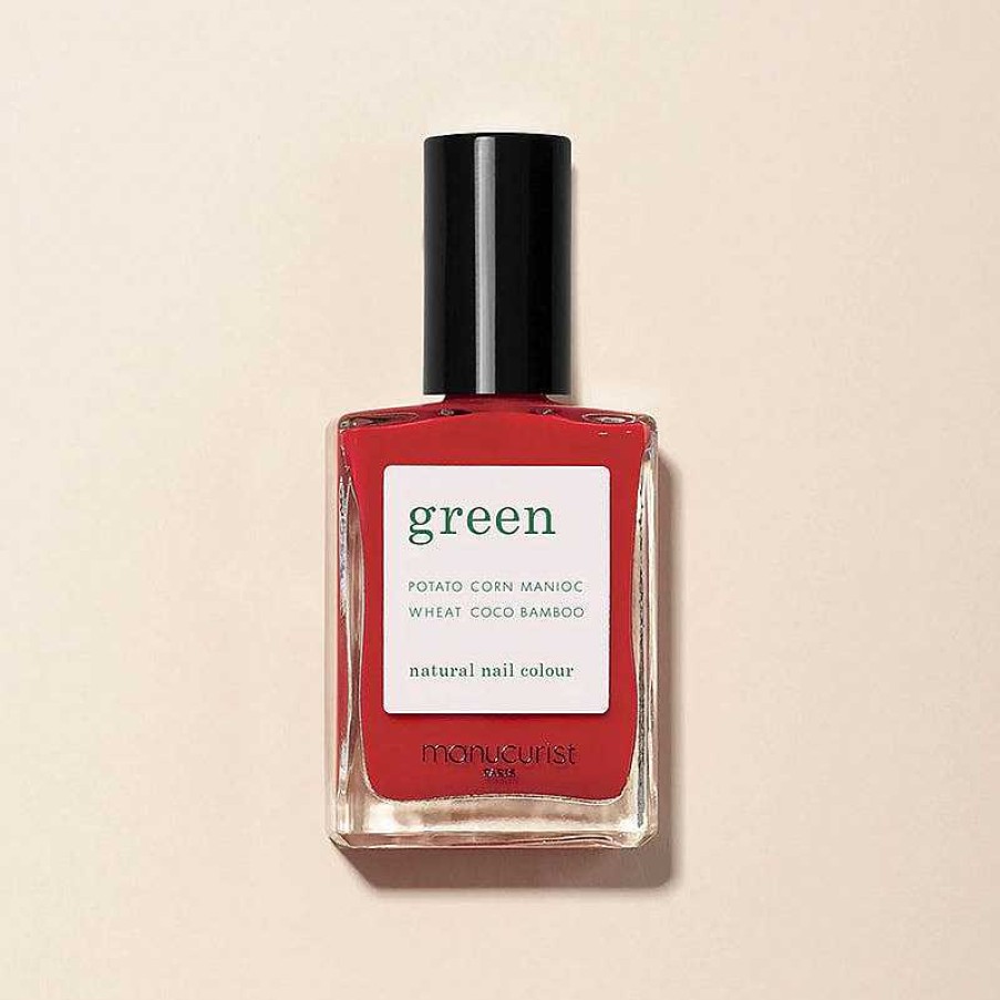 Femmes Manucurist Vernis Ongles | Manucurist - Vernis Green Poppy Red