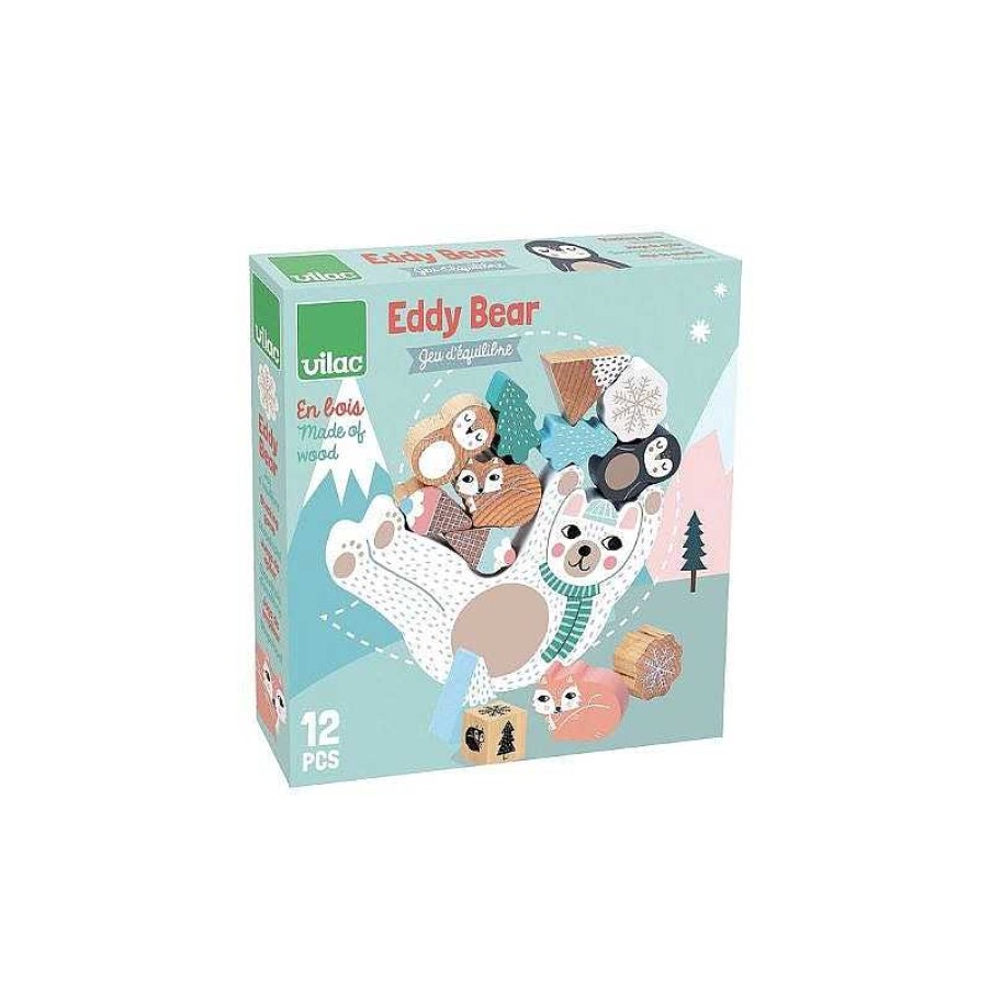 Kids Vilac Puzzles & Jeux De Soci T | Jeu D' Quilibre Eddy Bear - Michelle Carlslund