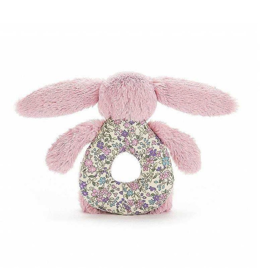 Kids Jellycat Doudous & Peluches | Jellycat - Hochet Blossom Lapin