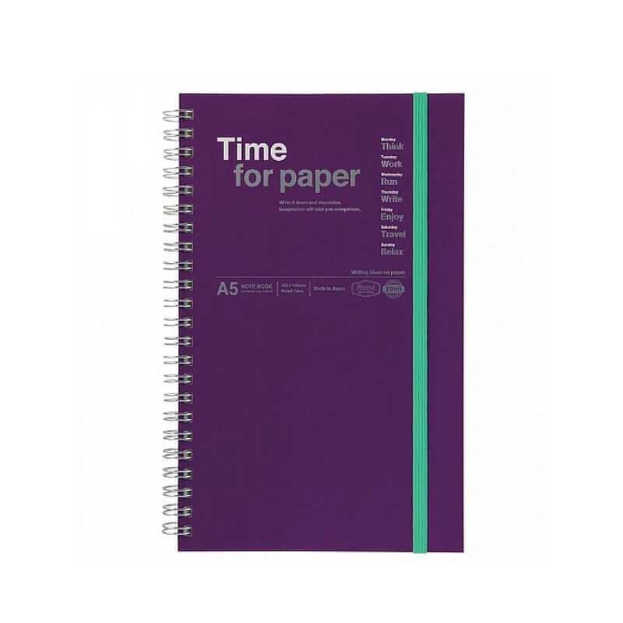 Lifestyle Mark's Inc. Carnets | Carnet A5 Violet - Mark'S