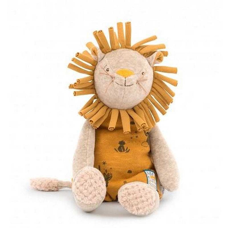 Kids Moulin Roty Doudous & Peluches | Poup E Lion Parika - Moulin Roty