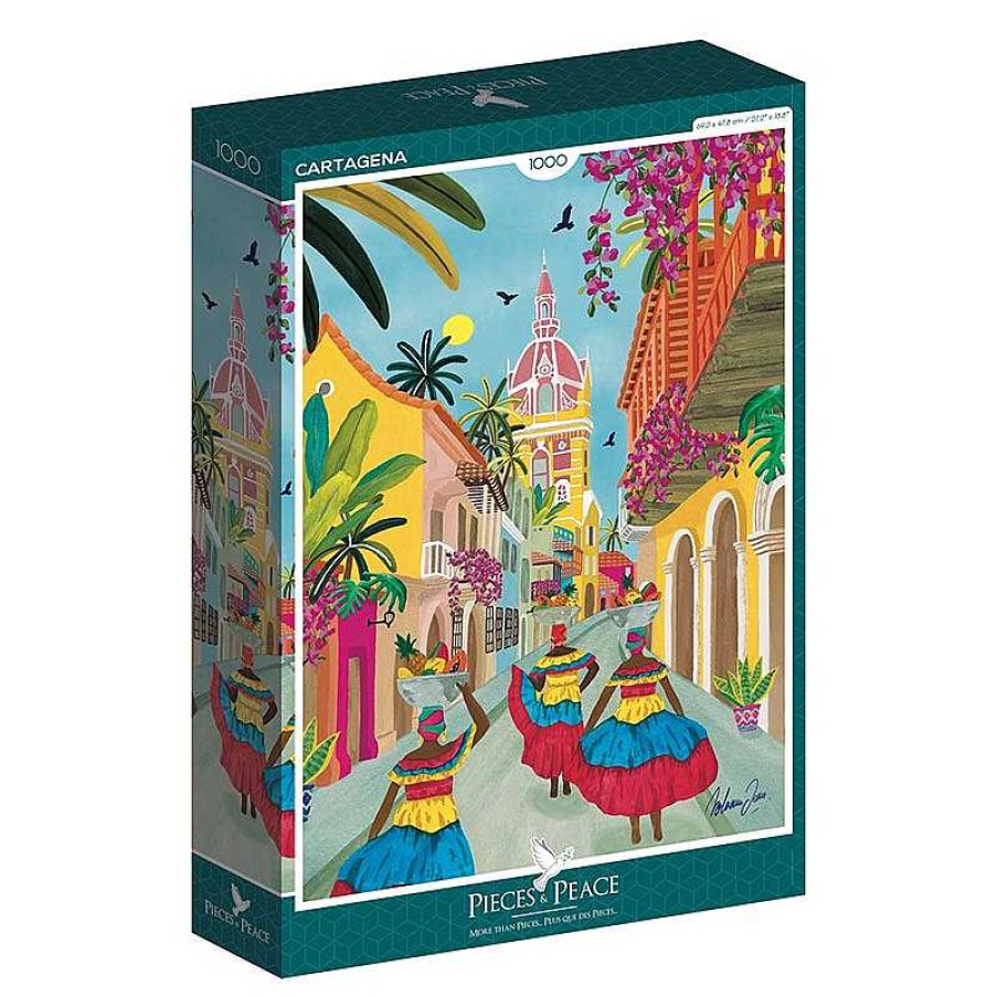 Lifestyle Pieces & Peace Puzzles | Puzzle Cartagena - 1000 Pi Ces