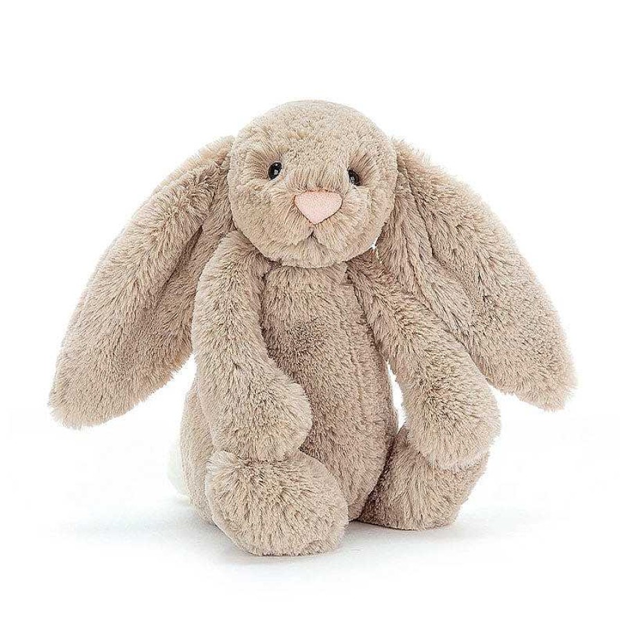 Kids Jellycat Doudous & Peluches | Jellycat - Lapin Bashful Beige Medium