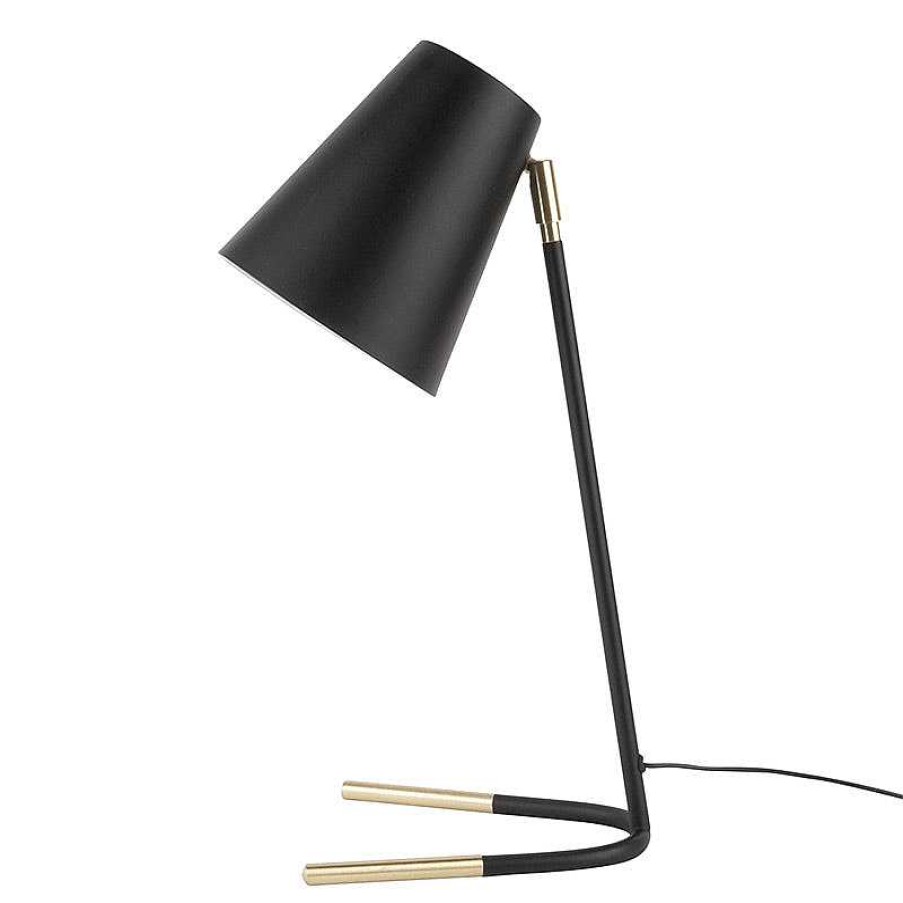 Maison & D Coration Present Time Lampes Poser | Lampe Poser Noble - Noir