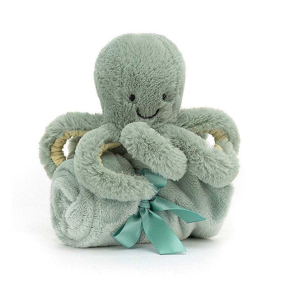 Kids Jellycat Doudous & Peluches | Doudou Plat - Pieuvre Odyssey