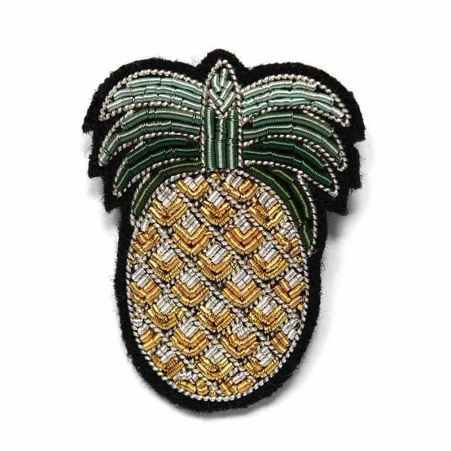 Femmes Macon et Lesquoy Broches & Pin'S | Broche Brod E Ananas - Macon Et Lesquoy