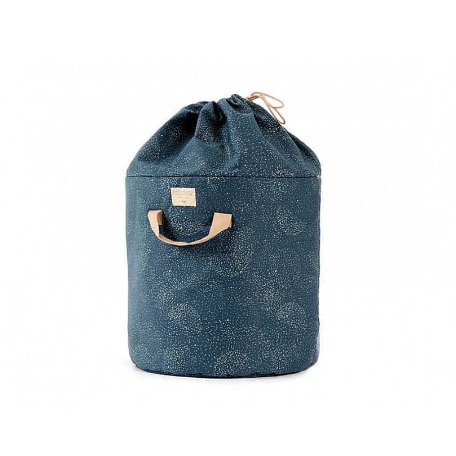 Kids Nobodinoz Rangement Enfant | Sac Jouets Night Blue - Nobodinoz