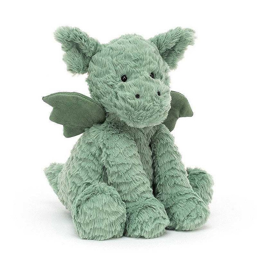 Kids Jellycat Doudous & Peluches | Doudou Fuddlewuddle - Dragon