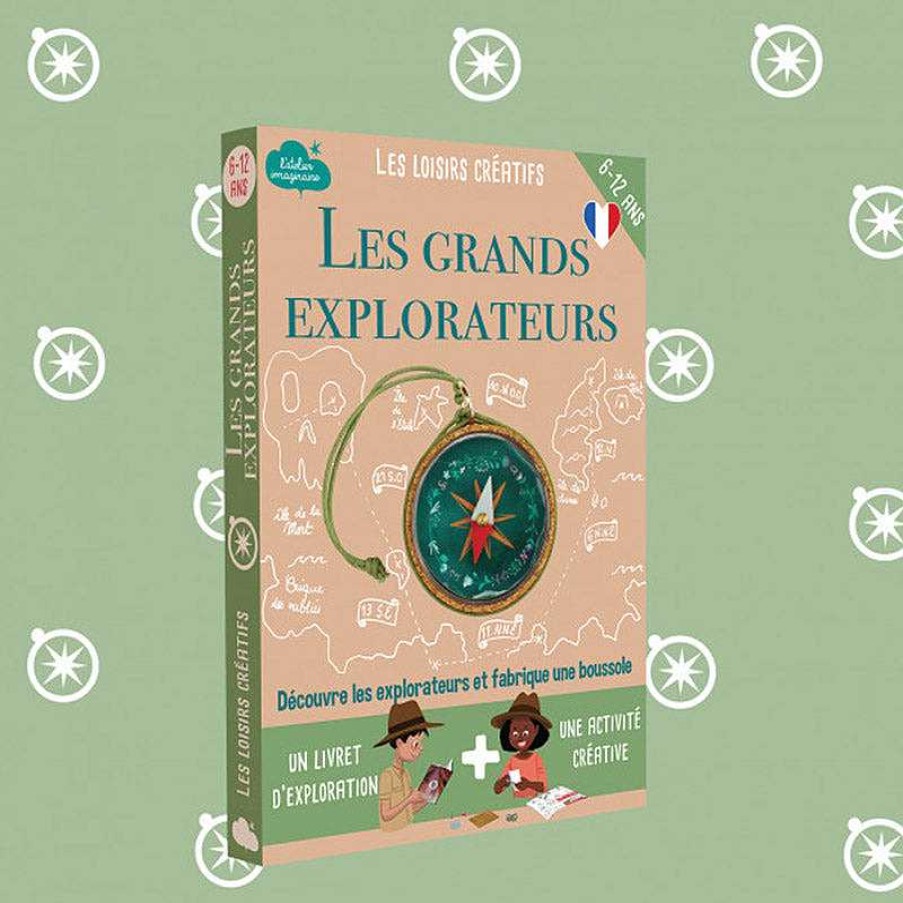 Kids L'Atelier Imaginaire Jeux Cr Atifs, De Loisir | Kit Cr Atif Les Grands Explorateurs - L'Atelier Imaginaire