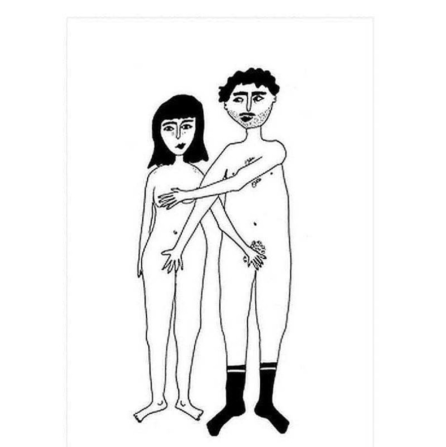 Maison & D Coration Helen B Affiches, Posters D Co | Affiche A3 - Naked Couple