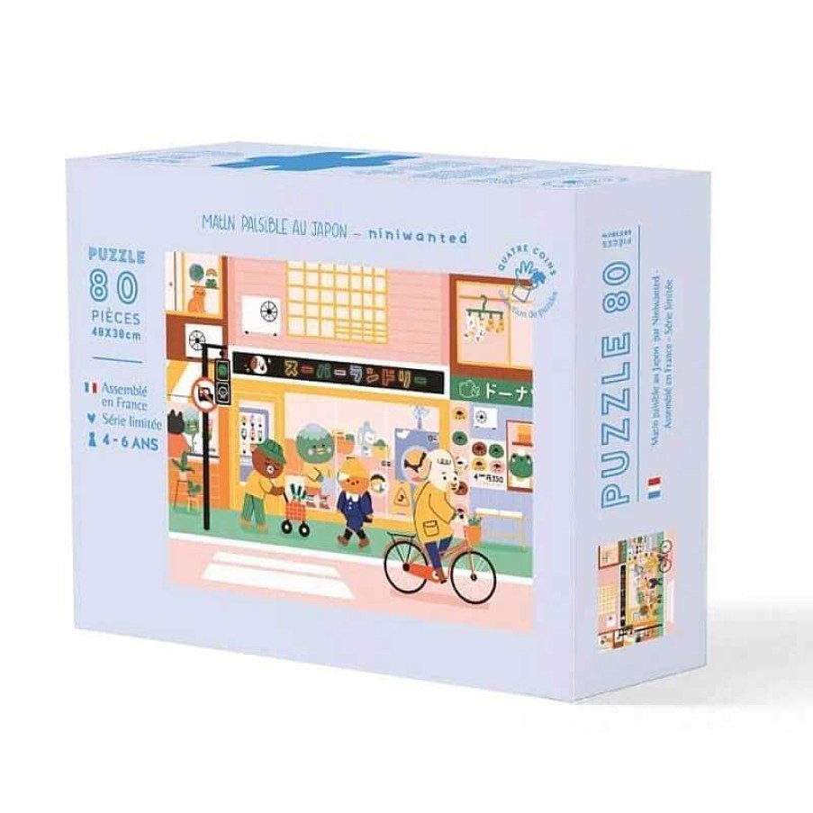 Kids La Petite Epicerie Puzzles & Jeux De Soci T | Puzzle Matin Paisible Au Japon - La Petite Epicerie