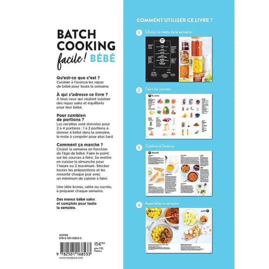 Lifestyle Marabout Livres De Cuisine | Mes Premiers Pas En Batch Cooking B B - Marabout