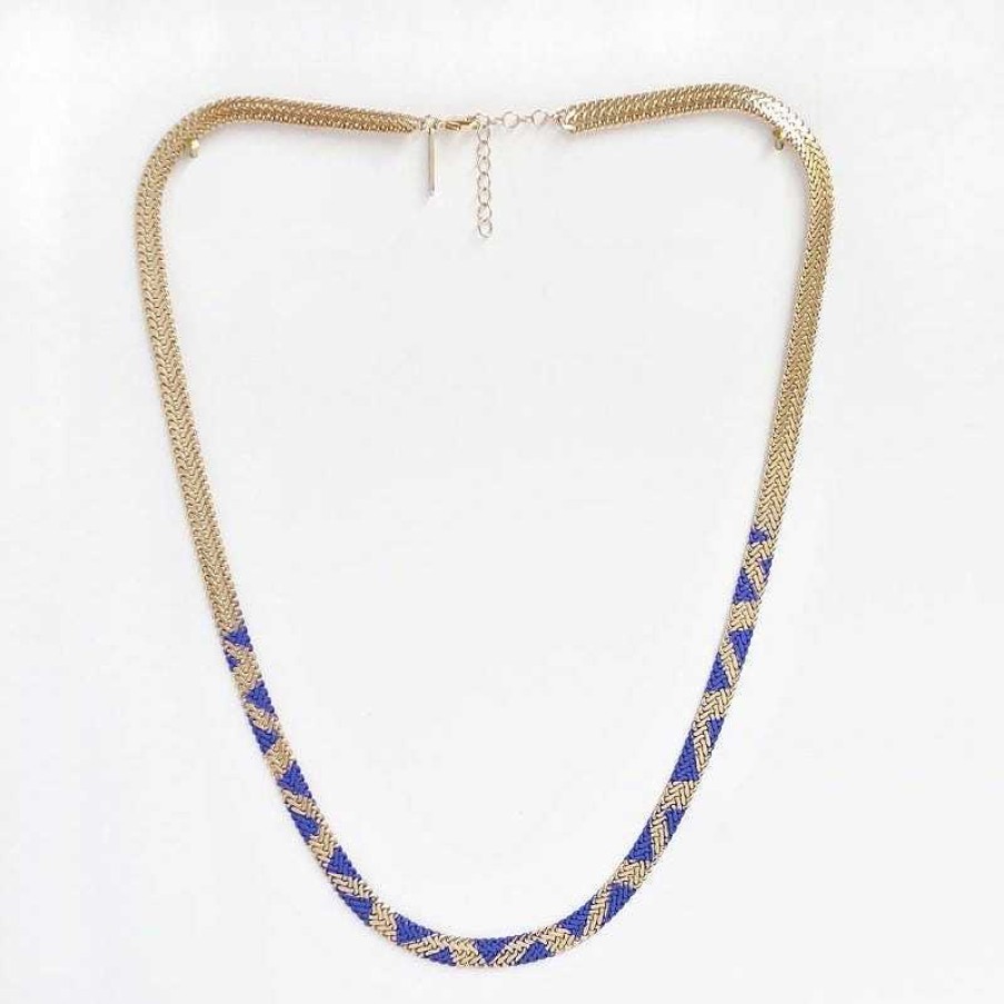 Femmes Judith Benita Colliers | Collier Mirage - Bleu Lectrique