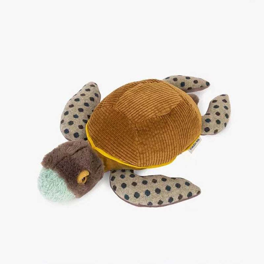 Kids Moulin Roty Doudous & Peluches | Doudou Petite Tortue - Moulin Roty