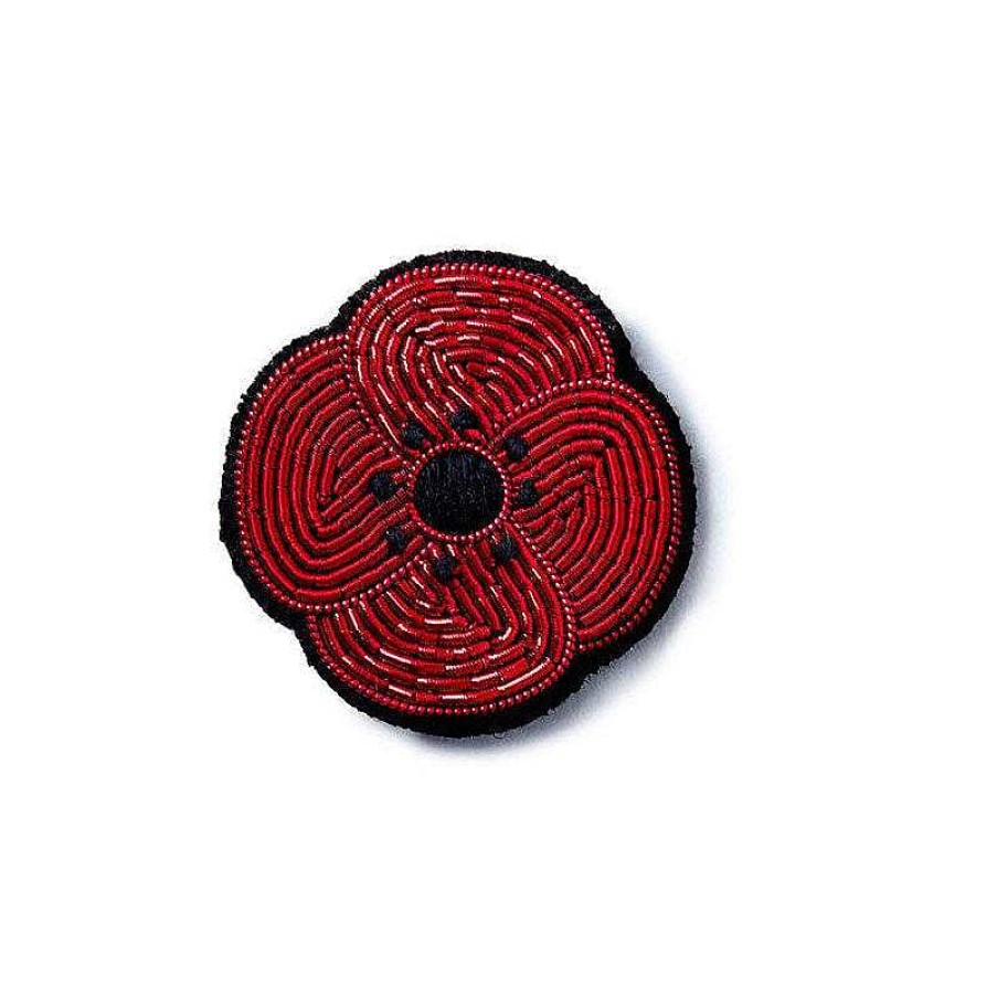 Femmes Macon et Lesquoy Broches & Pin'S | Broche Brod E - Mini Coquelicot