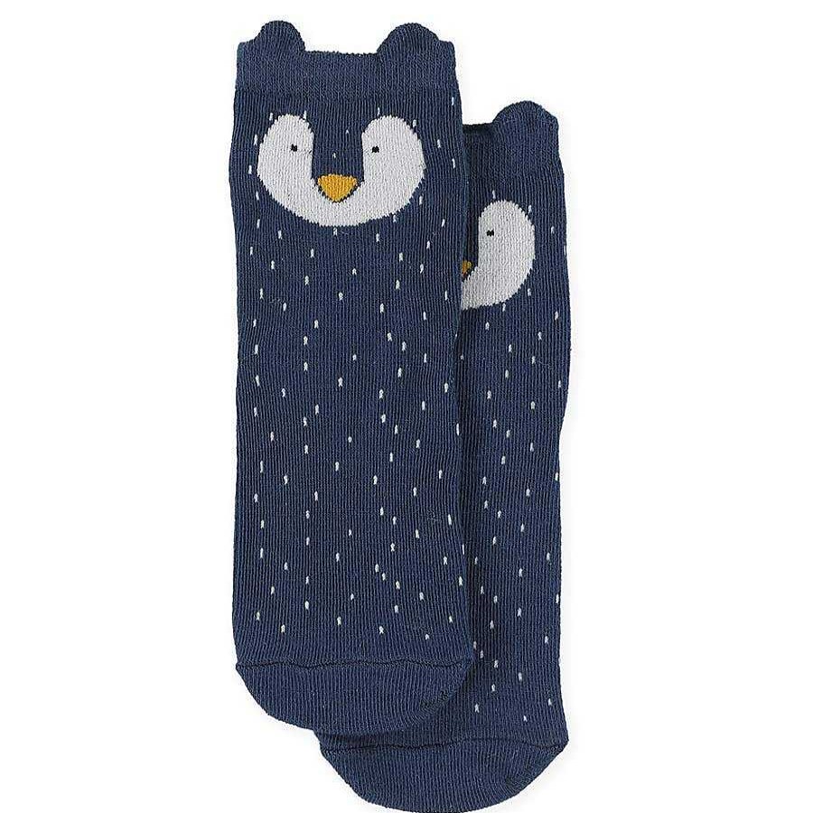 Kids Trixie Baby Accessoires | Chaussettes B B Mr Penguin Pack De 2 - Trixie Baby