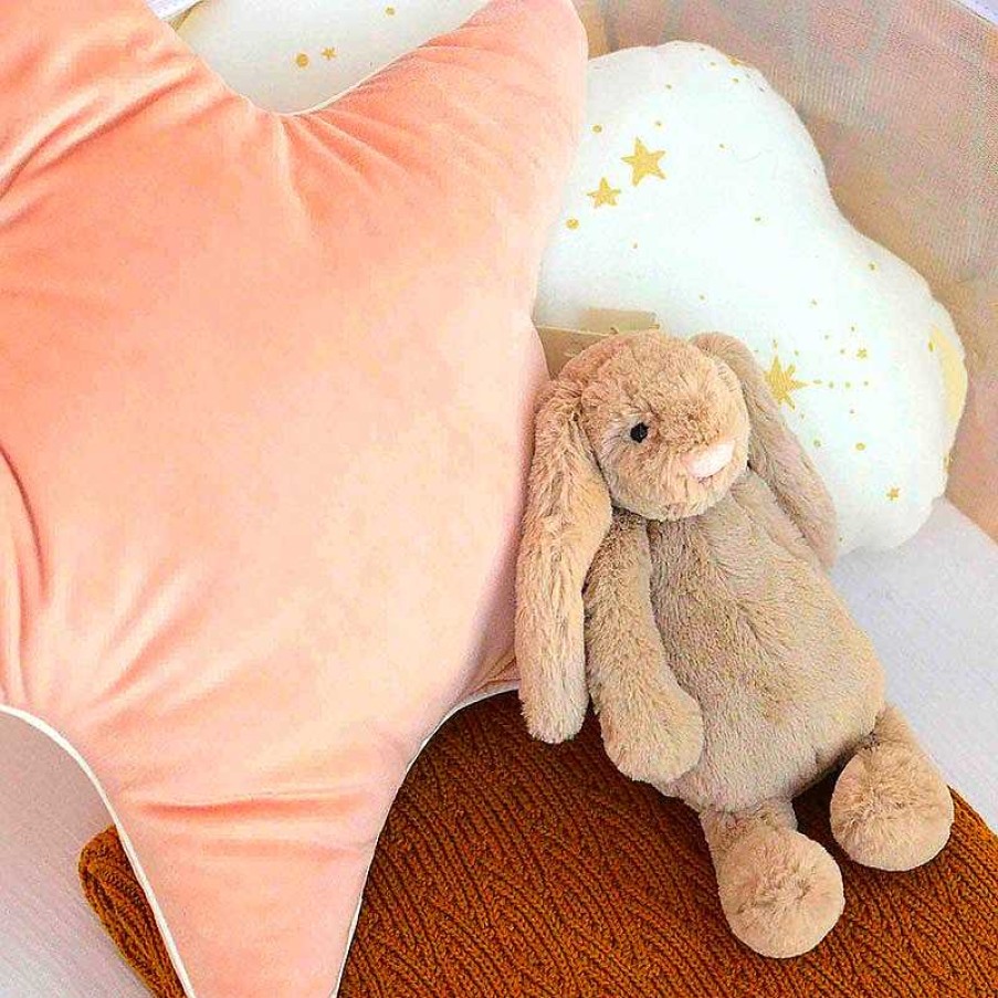 Kids Jellycat Doudous & Peluches | Doudou Lapin Bashful - Beige Small