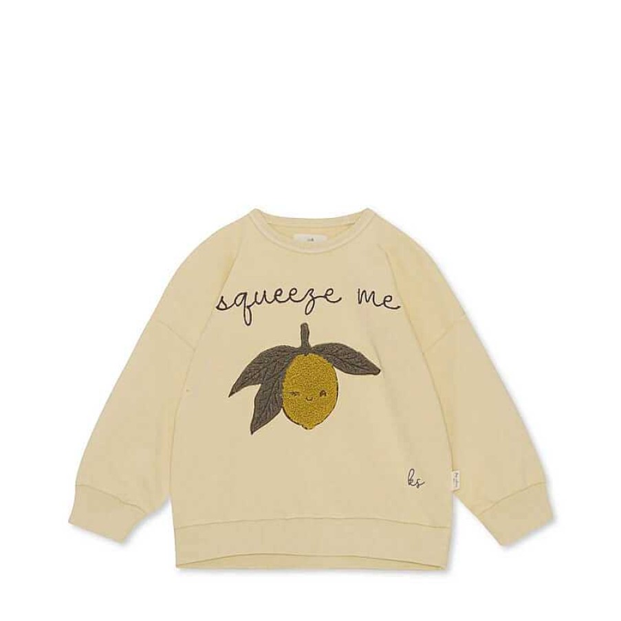 Kids Konges Slojd Hauts | Sweat Lou French Oak " Squeeze Me " - Konges Slojd