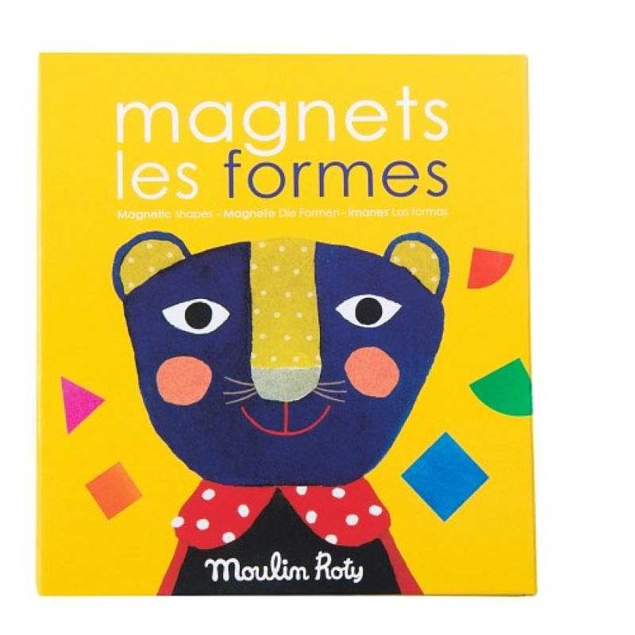 Kids Moulin Roty Jouets Ducatifs | Jeu Magn Tique Popipop - Les Formes