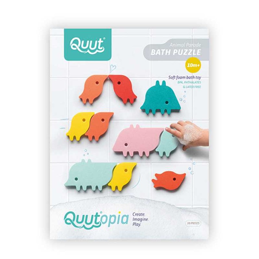 Kids Quut Jouets De Bain | Puzzle De Bain - Animaux