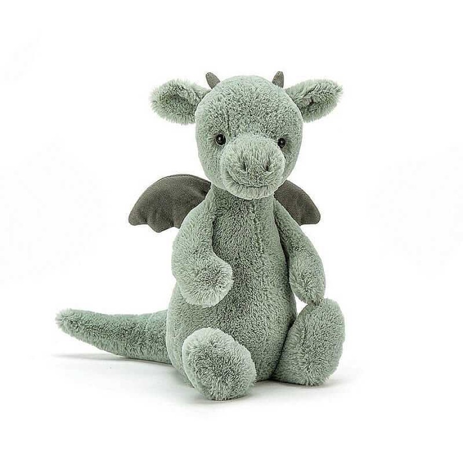 Kids Jellycat Doudous & Peluches | Jellycat - Doudou Dragon Bashful - Medium