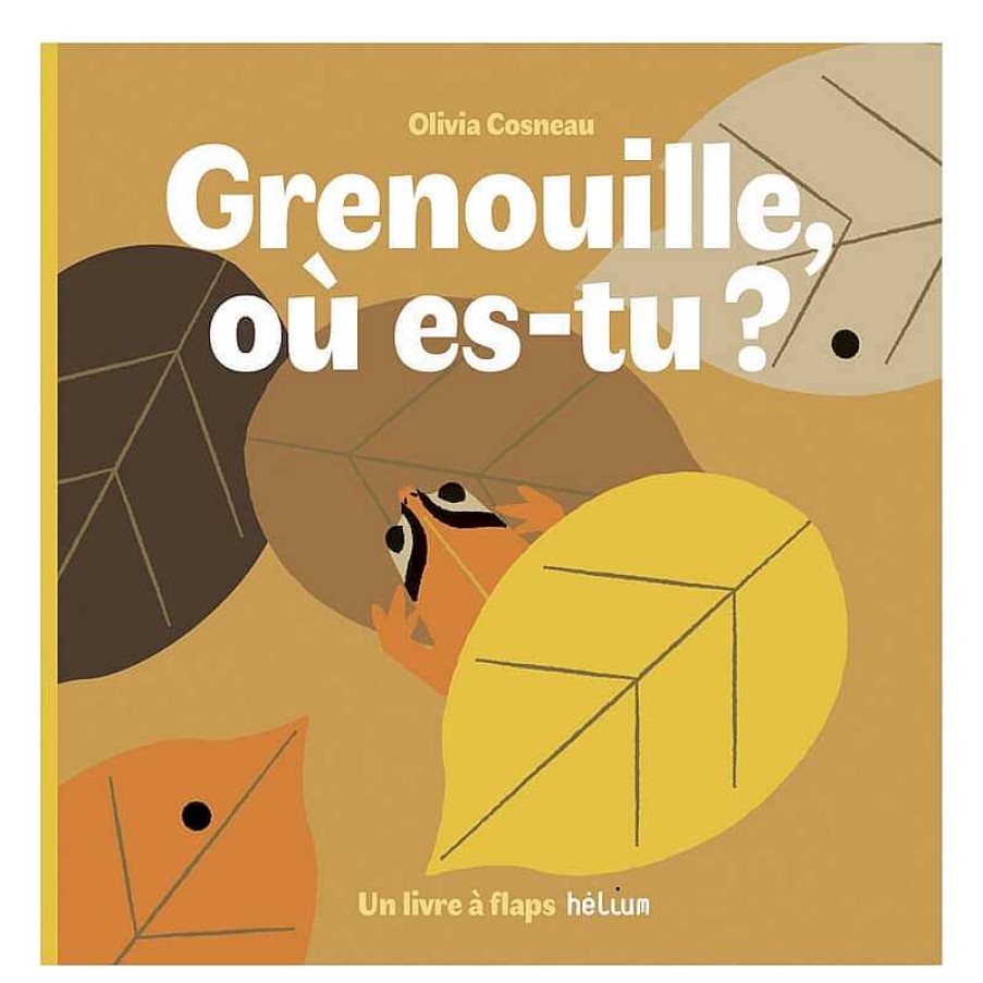 Lifestyle Helium Livres Pour Enfants | Livre Enfant " Grenouille, O Es-Tu ? " - Helium