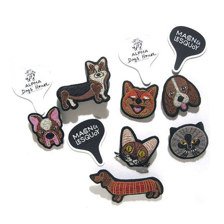 Femmes Macon et Lesquoy Broches & Pin'S | Broche Brod E Beagle - Macon&Lesquoy