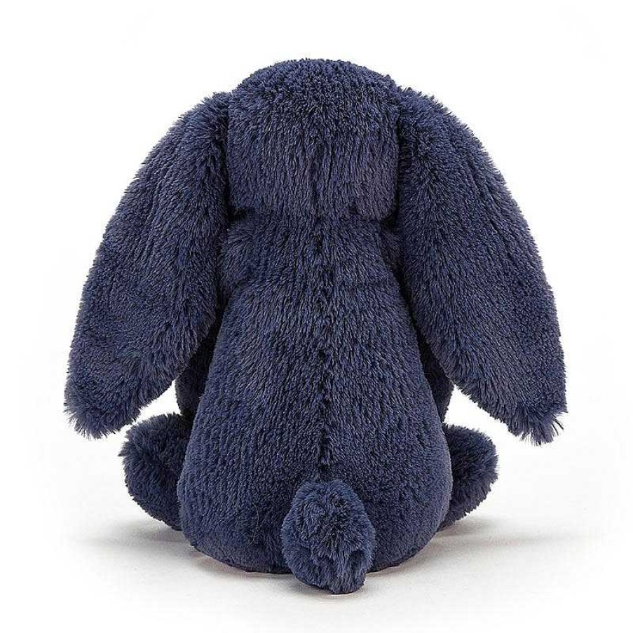 Kids Jellycat Doudous & Peluches | Jellycat - Lapin Bashful Navy Small