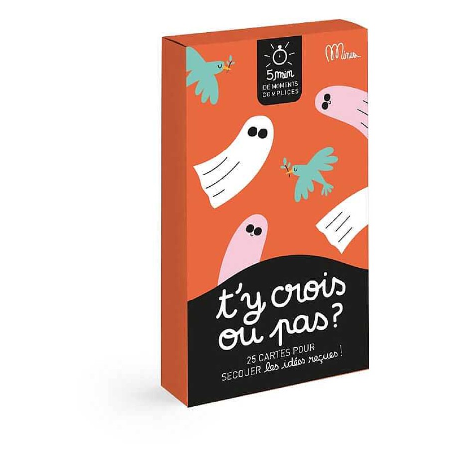 Kids Minus Editions Puzzles & Jeux De Soci T | T'Y Crois Ou Pas - Jeu De Cartes